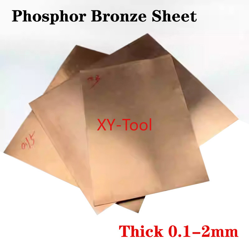 Zero Power Tools - 1Pcs Phosphor Bronze Sheet Thick 0.1-2mm
