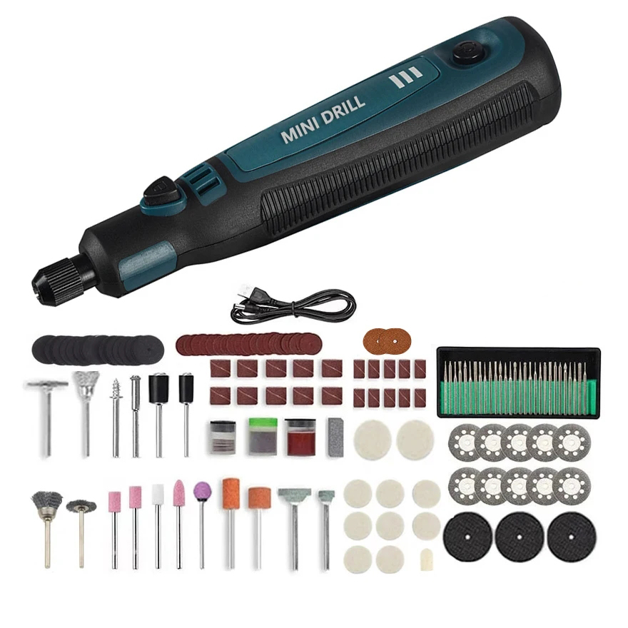 Power Tools Ingco - Cordless Electric Drill Grinder Dremel Rotary
