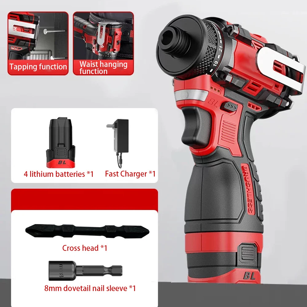 80N.m 18V Brushless Electric D - огляд і ціна Power Tools Ingco