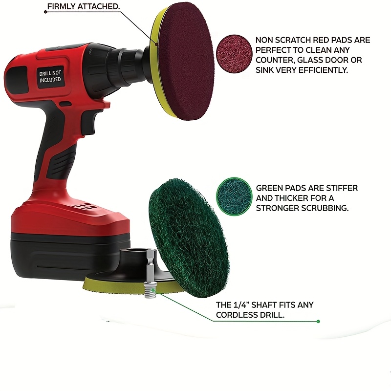 Car Electric Drill Brush Kit E - огляд і ціна Power Tools Jack