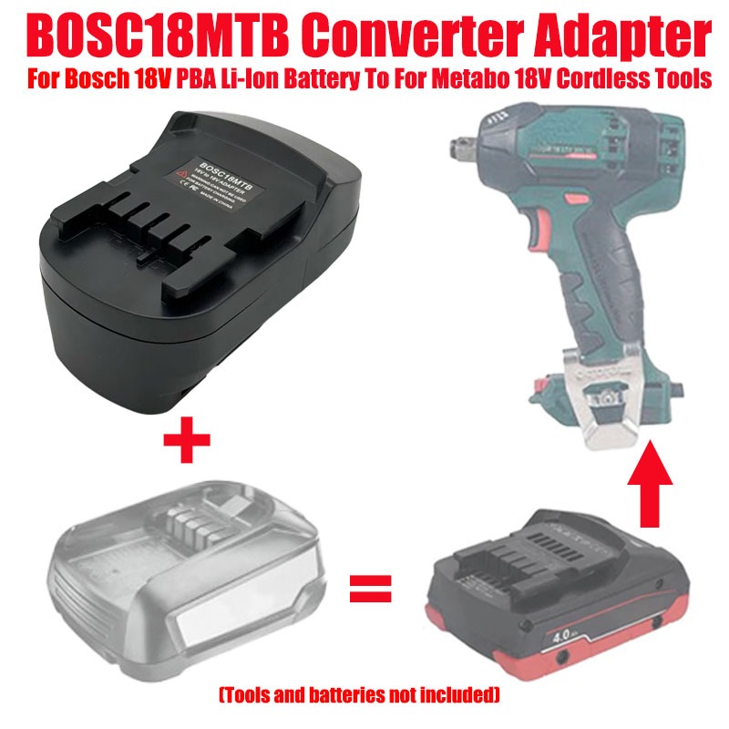 HAKSINKY BOSC18MTB Power Tool  - огляд і ціна Power Tools Battery Adapter