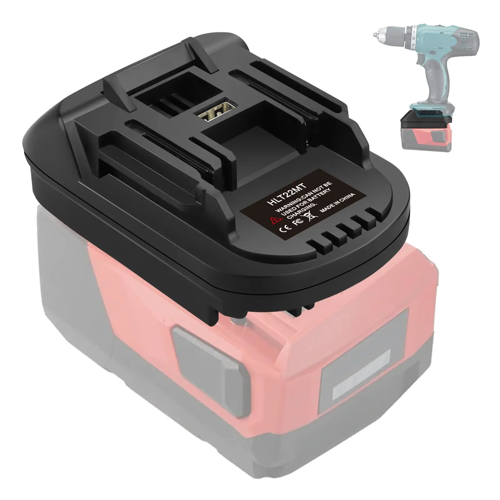 HLT22MT Battery Adapter Conver - огляд і ціна Power Tools Battery Adapter
