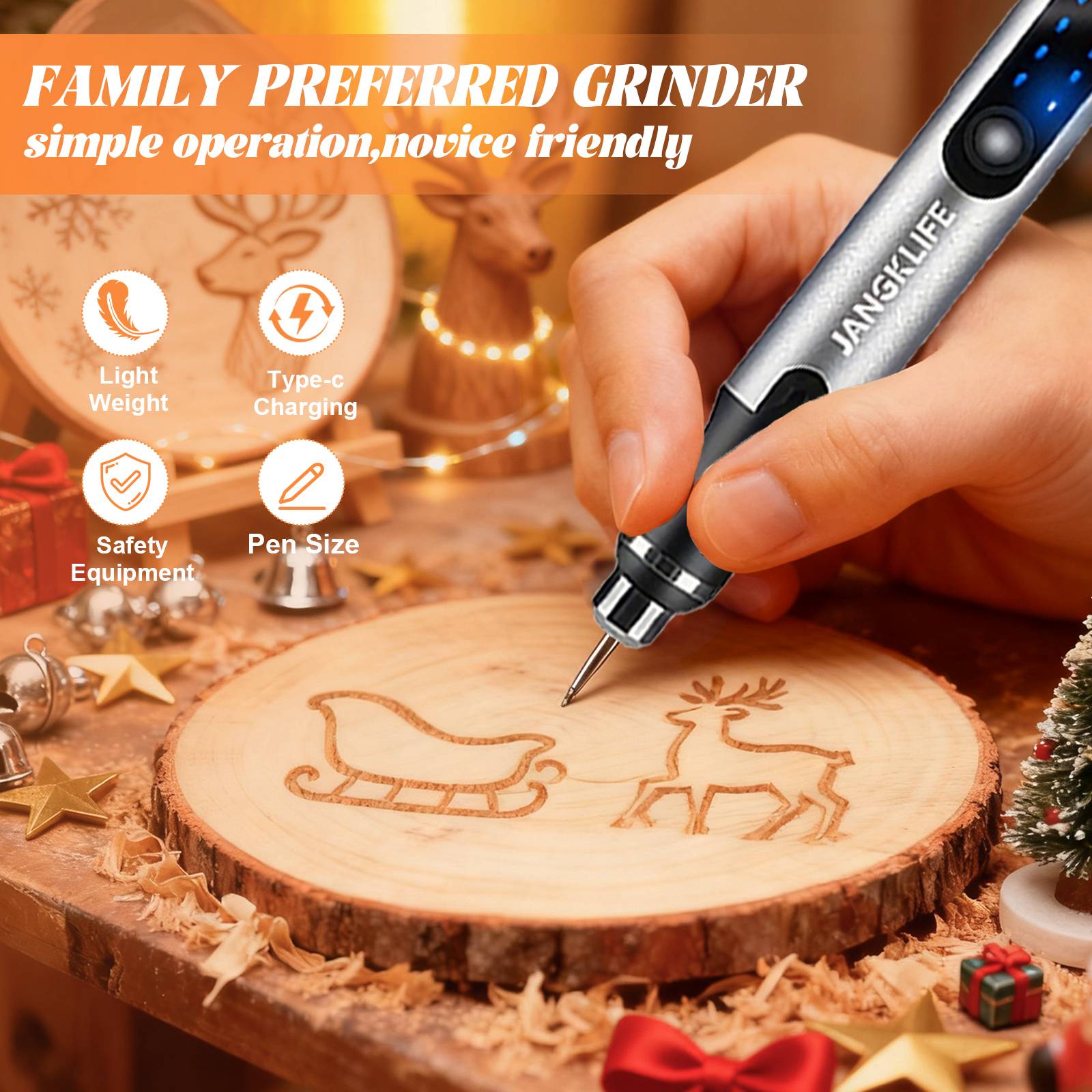 JANGKLIFE USB Cordless Rotary  - огляд і ціна Power Tools Ingco