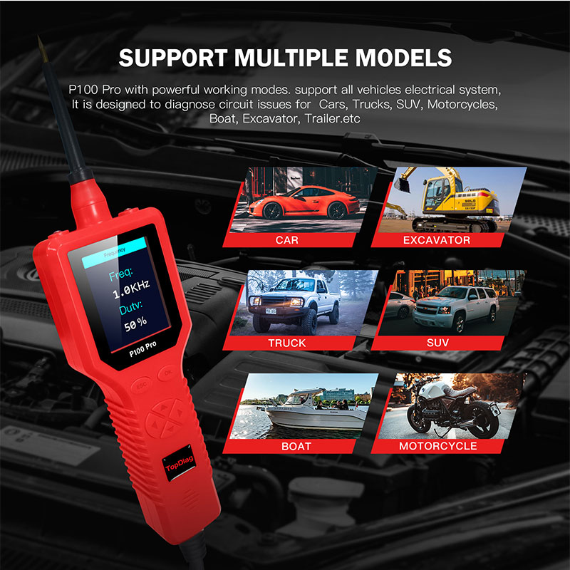 Newest Topdiag Power Probe P10 - огляд і ціна Power Tools Pro