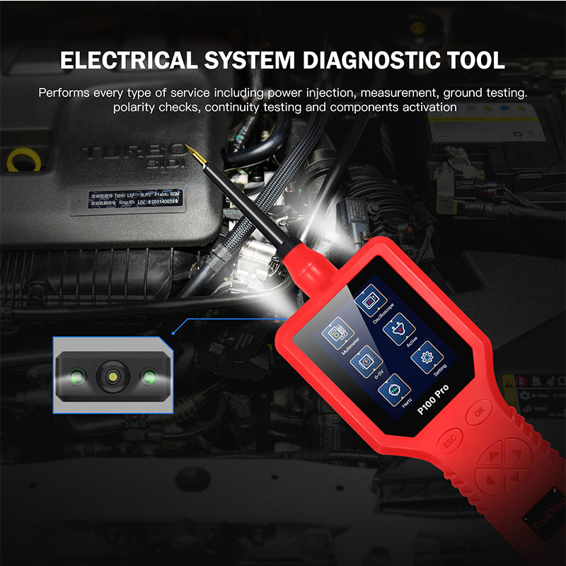 Newest Topdiag Power Probe P10 - огляд і ціна Power Tools Pro