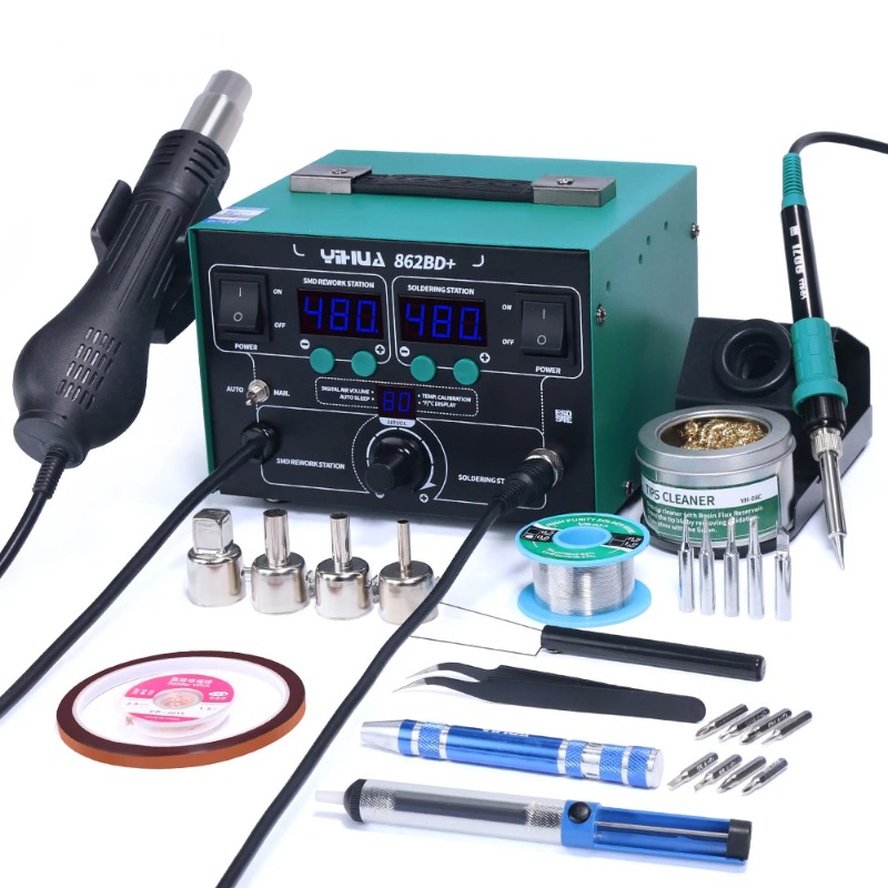 862BD+ Hot Air Gun Soldering S - огляд і ціна Power Tools Used In Welding