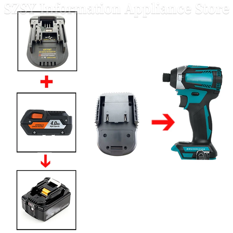 For Ridgid Battery Adapter Con - огляд і ціна Power Tools Battery Adapter