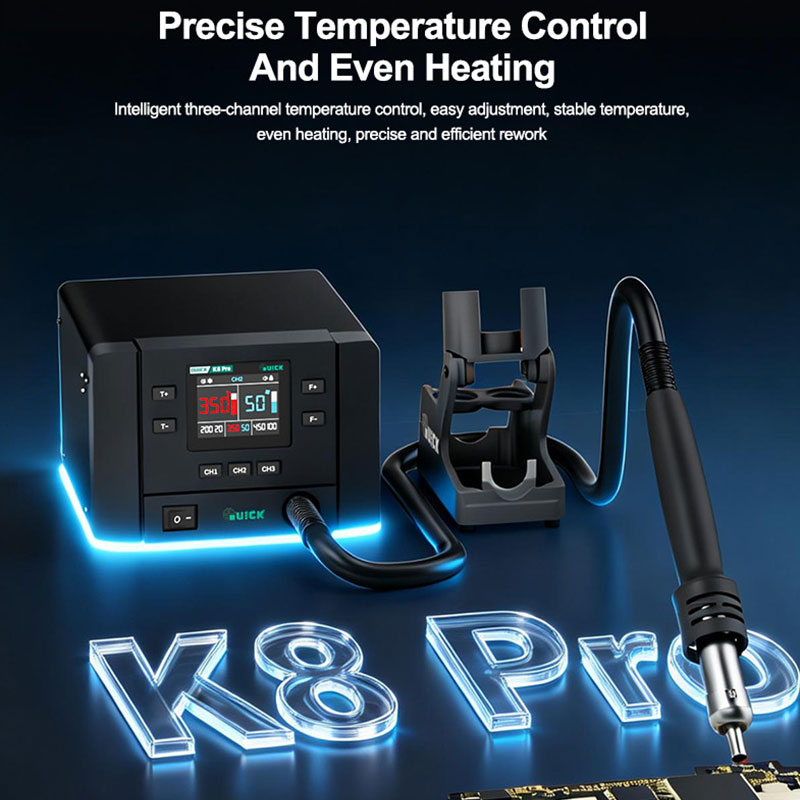 QUICK K8 Pro Intelligent Hot A - огляд і ціна Power Tools Pro