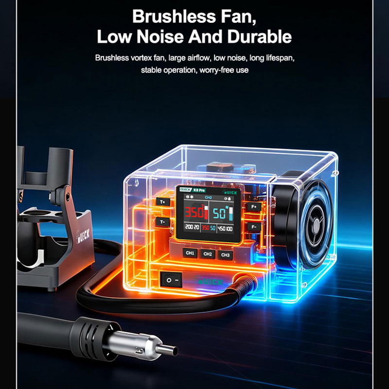 QUICK K8 Pro Intelligent Hot A - огляд і ціна Power Tools Pro