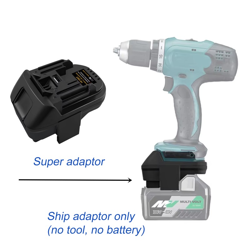 ALASICKA Battery Adapter HK18M - огляд і ціна Power Tools Battery Adapter