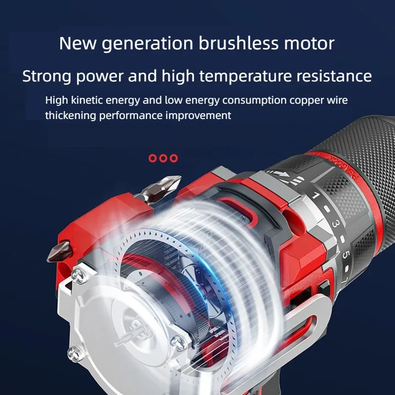 Brushless Electric Drill Tappi - огляд і ціна Power Tools Ingco