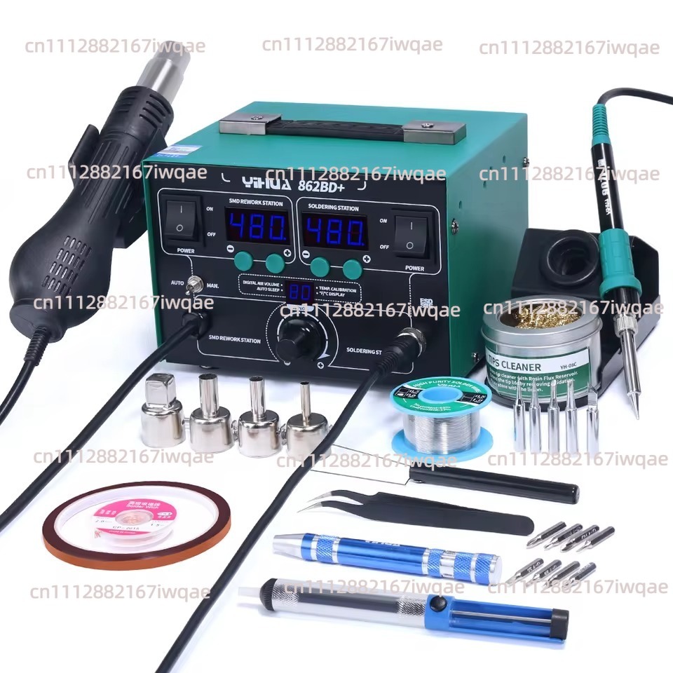 YIHUA 862BD+ Hot Air Gun Solde - огляд і ціна Power Tools Used In Welding