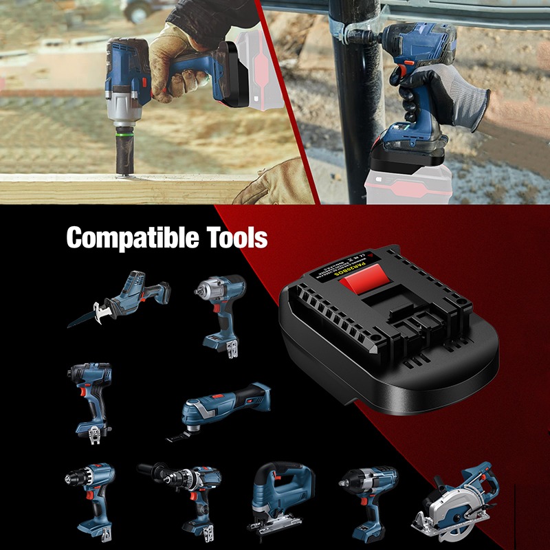 ALASICKA PAR20BOS Battery Adap - огляд і ціна Power Tools Battery Adapter