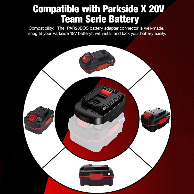 ALASICKA PAR20BOS Battery Adap - огляд і ціна Power Tools Battery Adapter