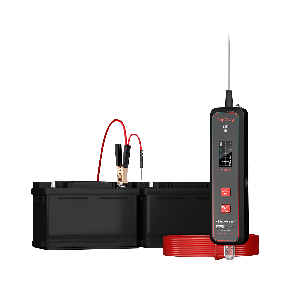 P50 PRO Car Circuit Tester Pow - огляд і ціна Power Tools Pro