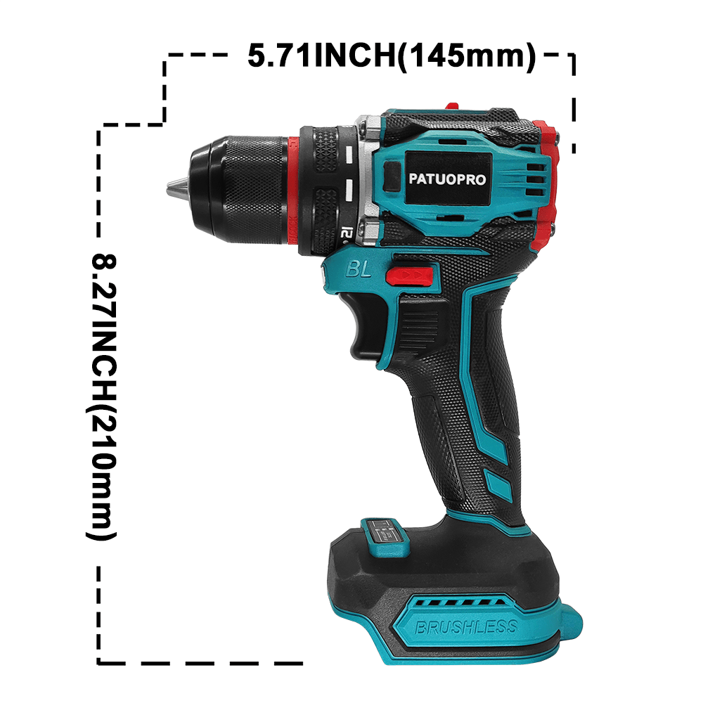 PATUOPRO 21V Wireless Brushles - огляд і ціна Power Tools Ingco