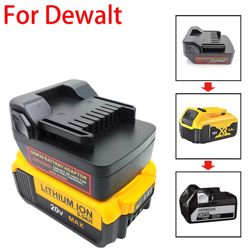 For Dewalt 18V/20V DCB Series  - огляд і ціна Power Tools Battery Adapter