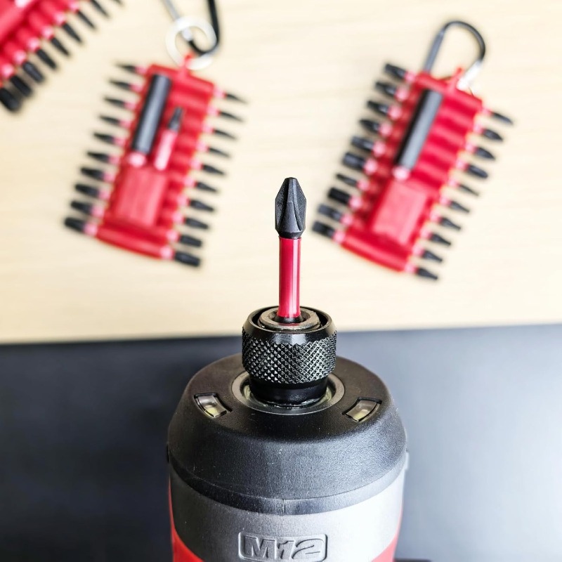 22Pcs Impact Screwdriver Bits  - огляд і ціна Power Tools Organizer Diy